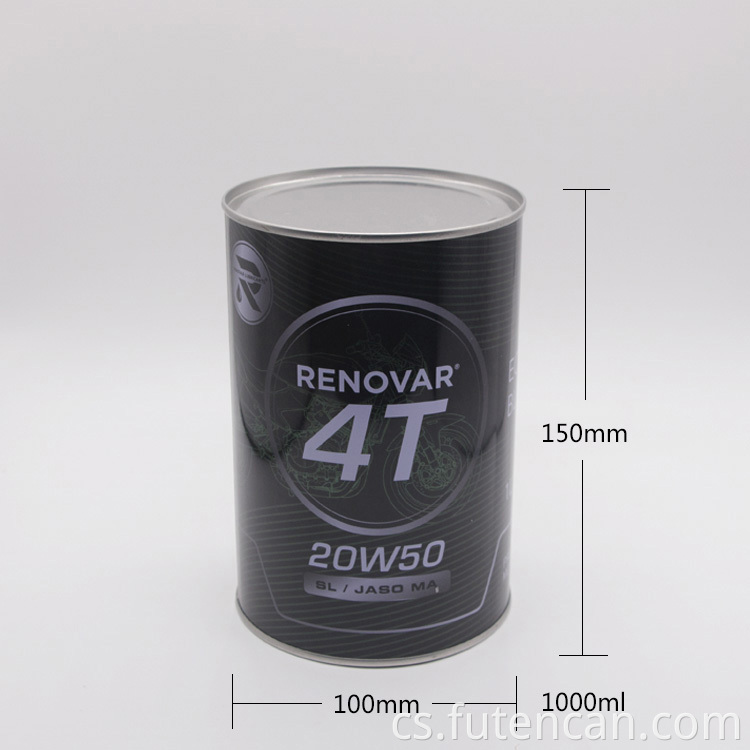 1l Engine Oil Can